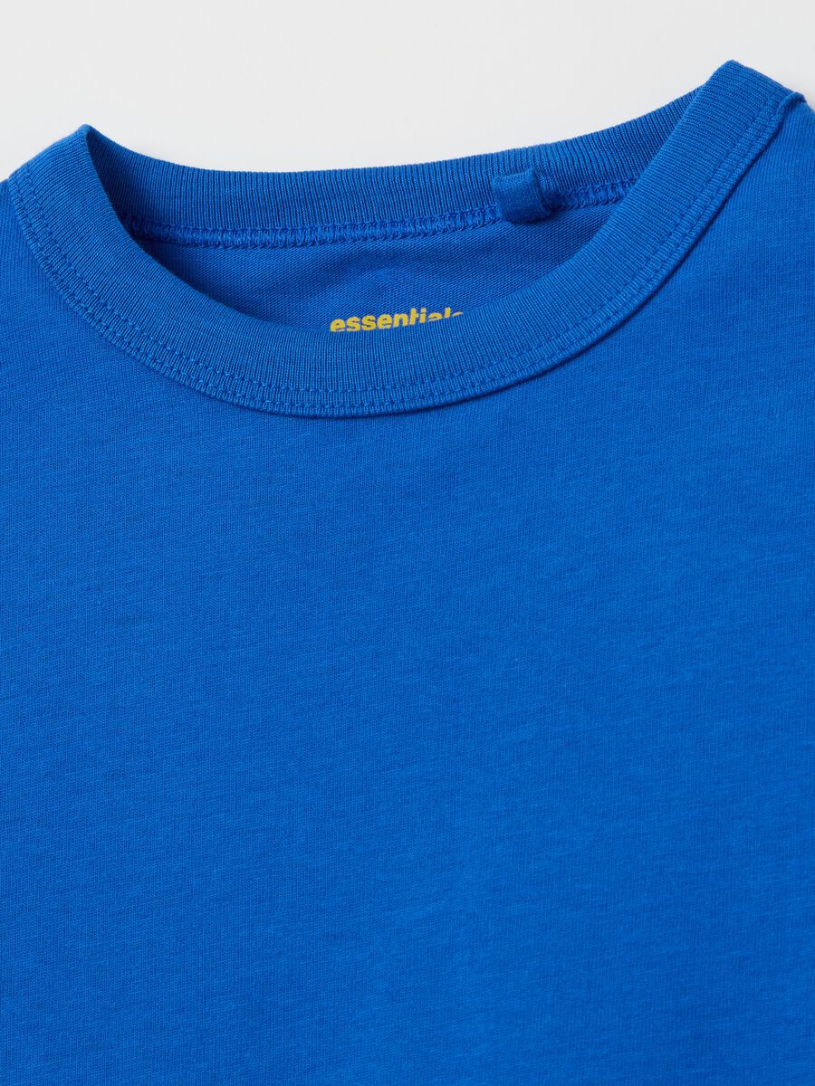 Organic cotton T-shirt with round neck_3