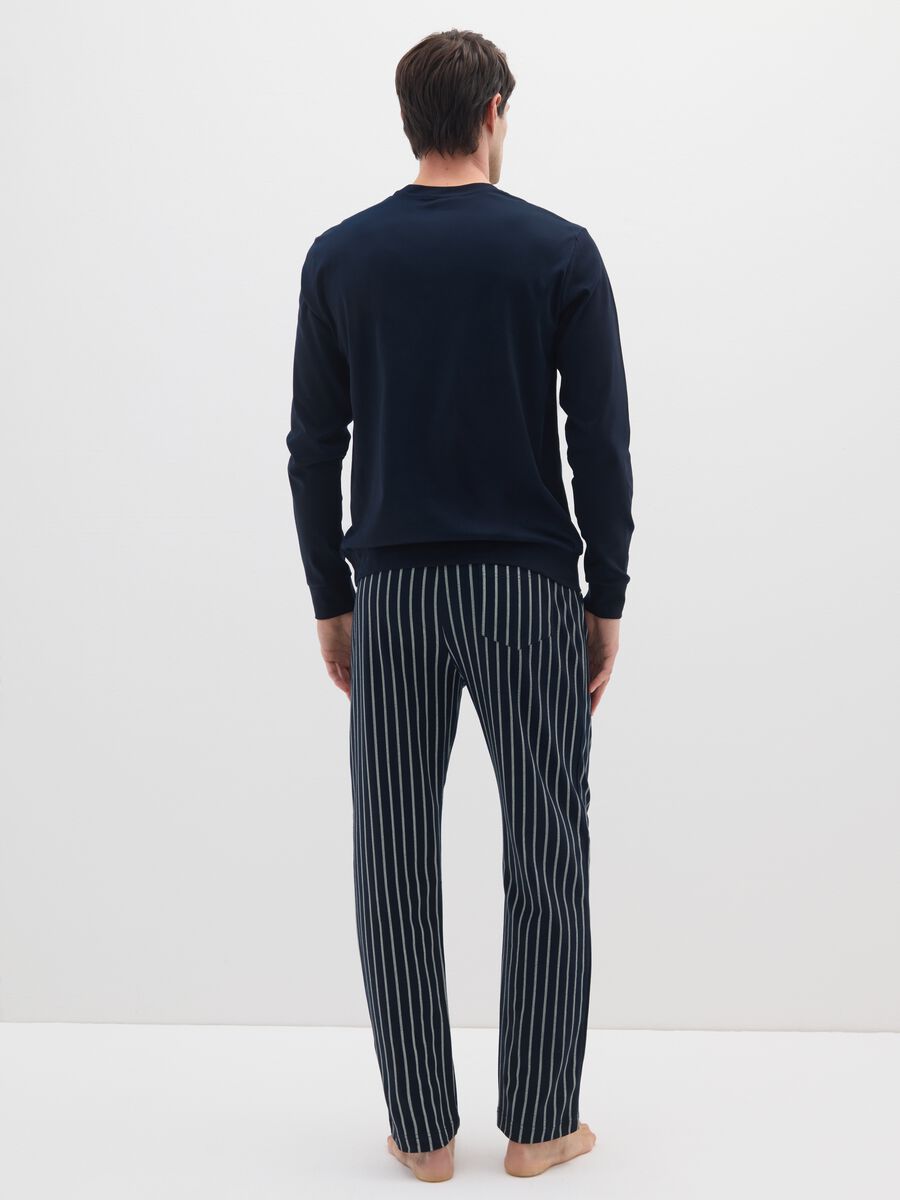 Multicolour pure cotton pyjamas regular fit_2