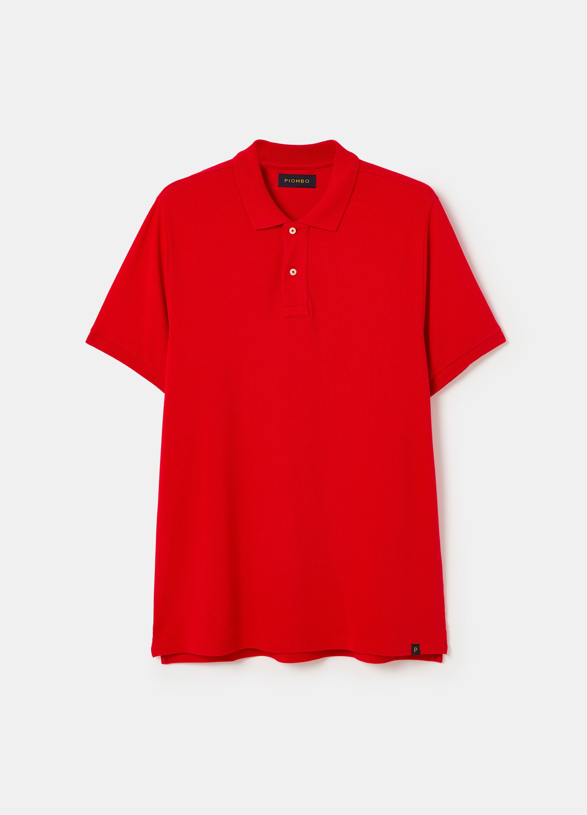 Polo in piquet di cotone Supima