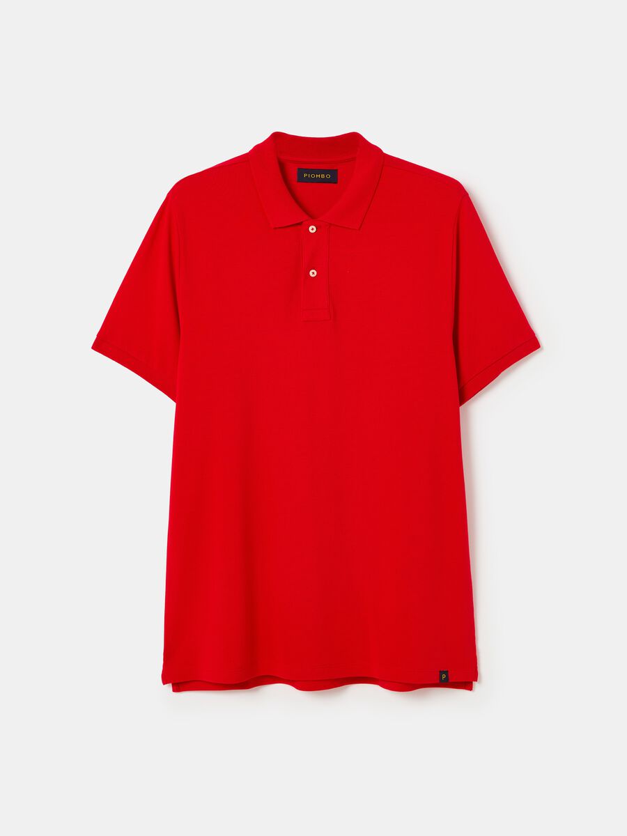 Supima cotton piquet polo shirt_3