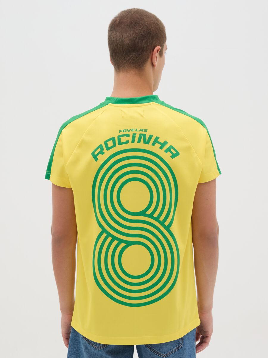 Men's shirt in mixed yellow and green_3