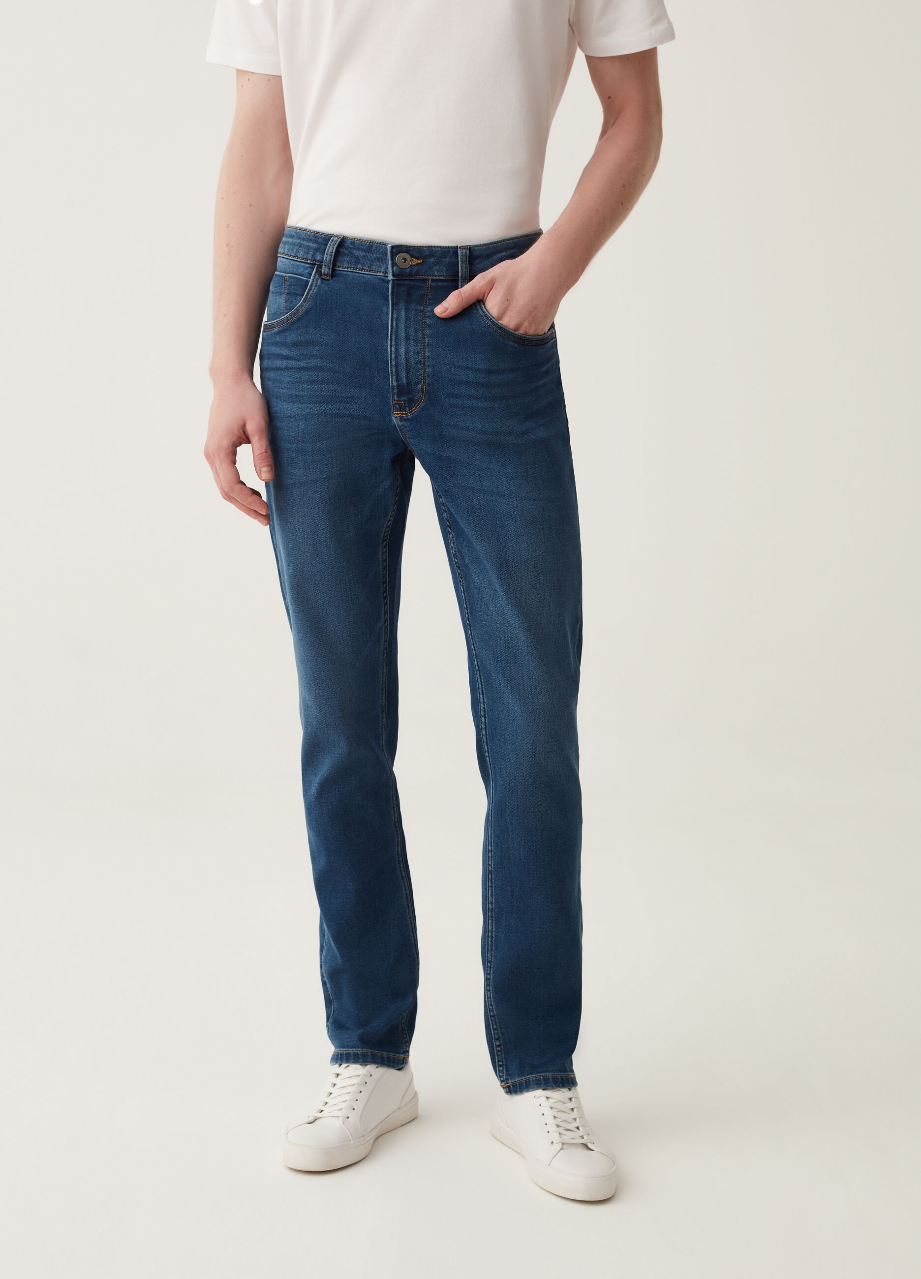 Jeans skinny fit cinque tasche_2