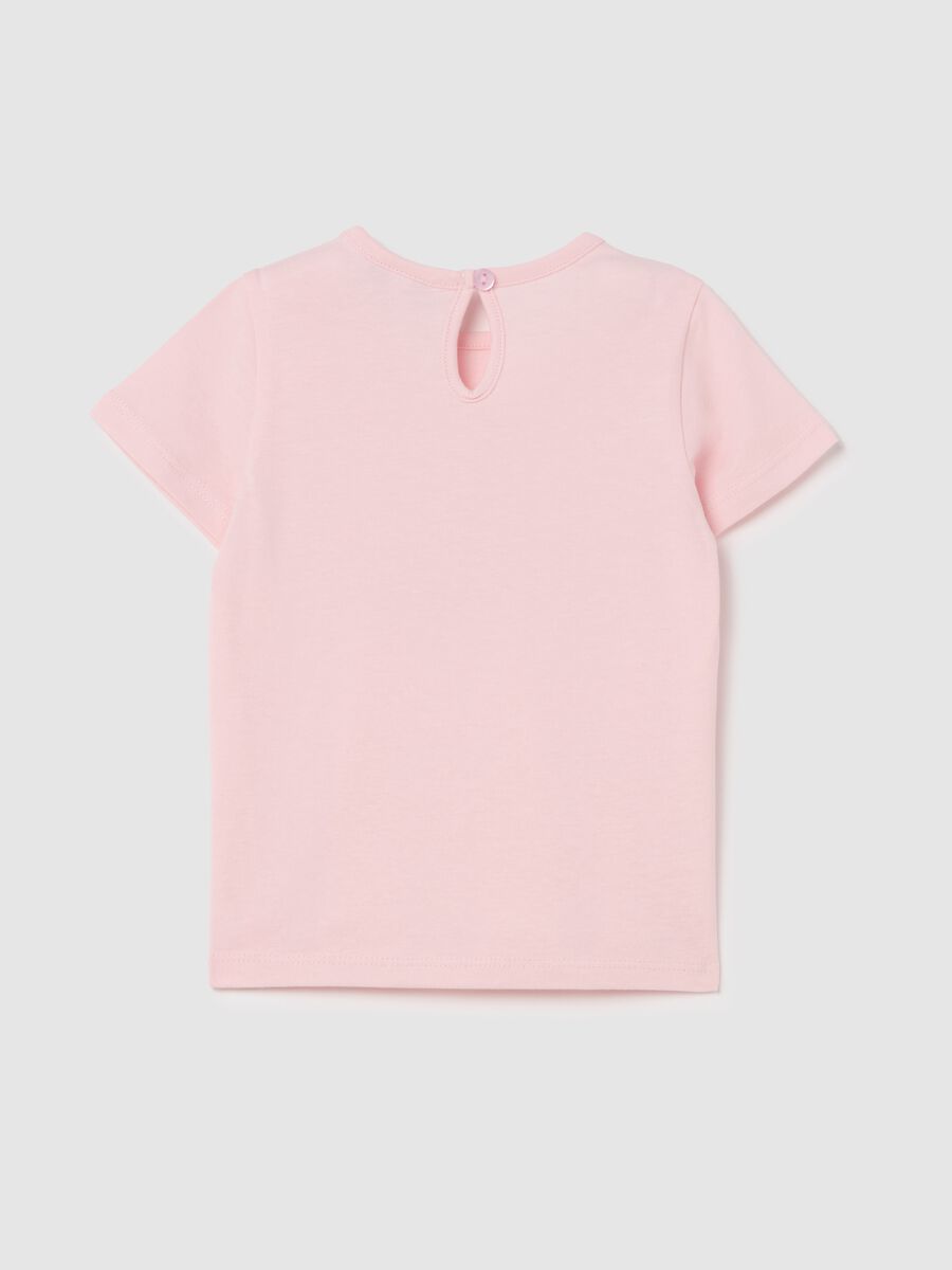Cotton T-shirt with rabbits print_1