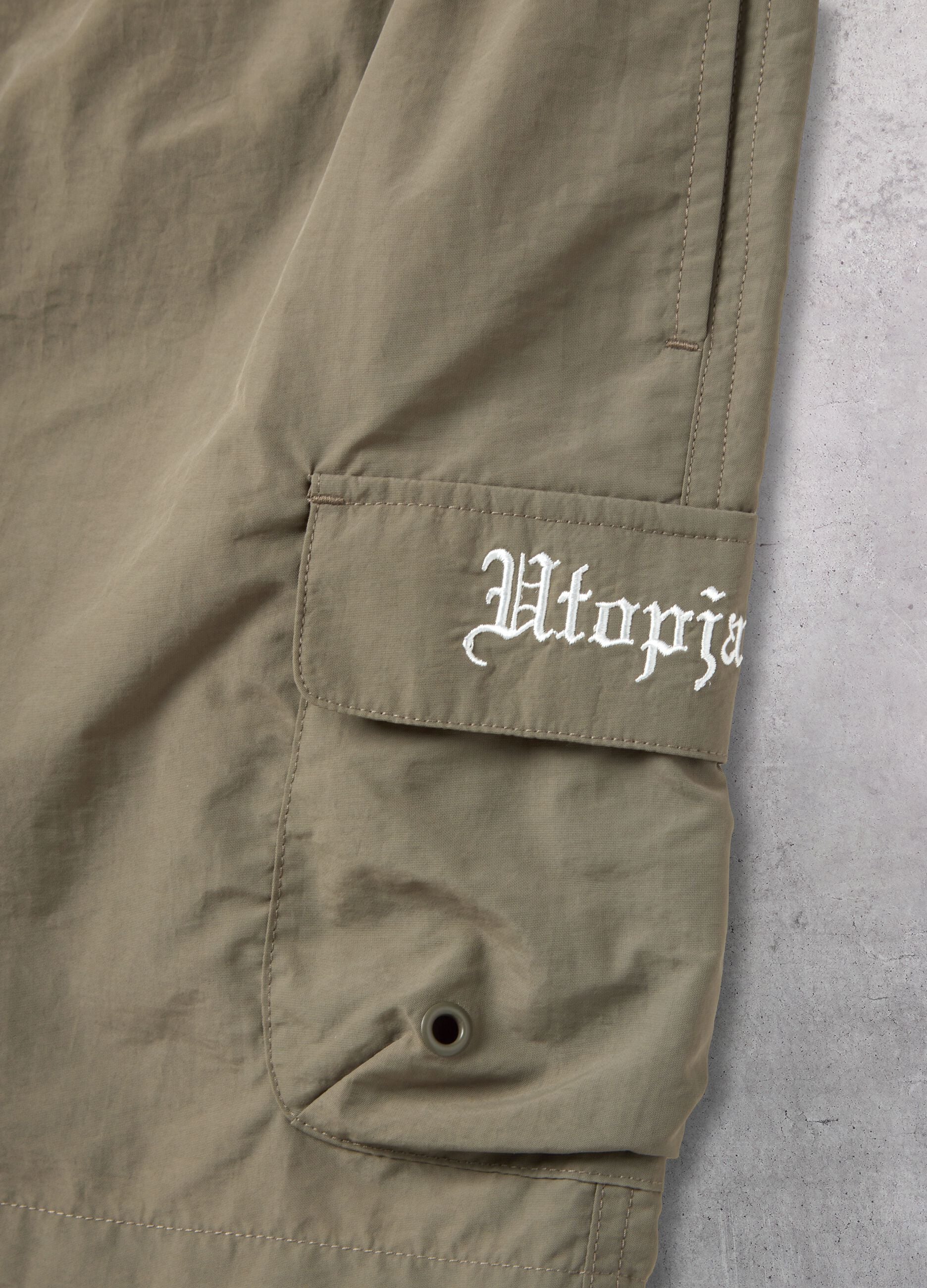 Cargo Swim Shorts Military Green