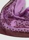 Purple pure cotton paisley-print scarf_1