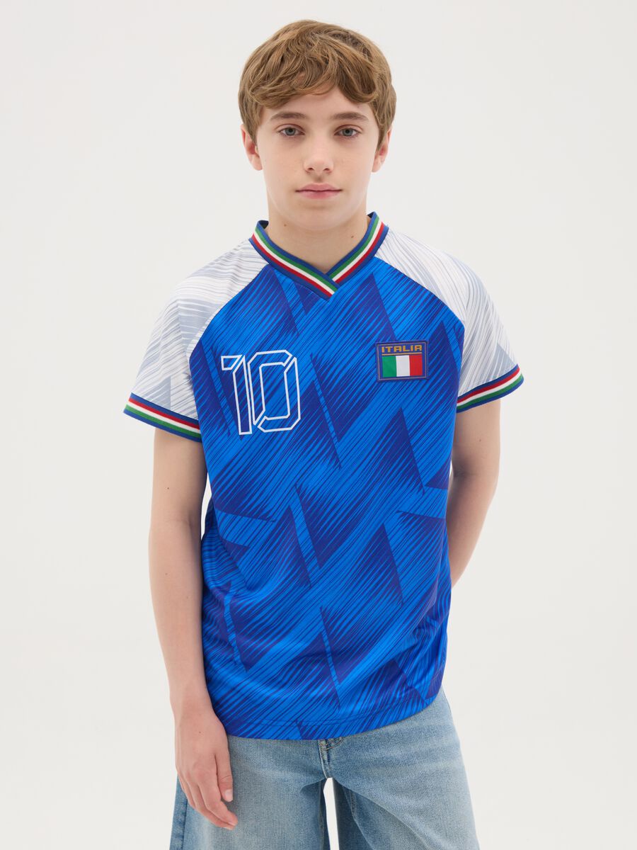 Italy children's football shirt_0
