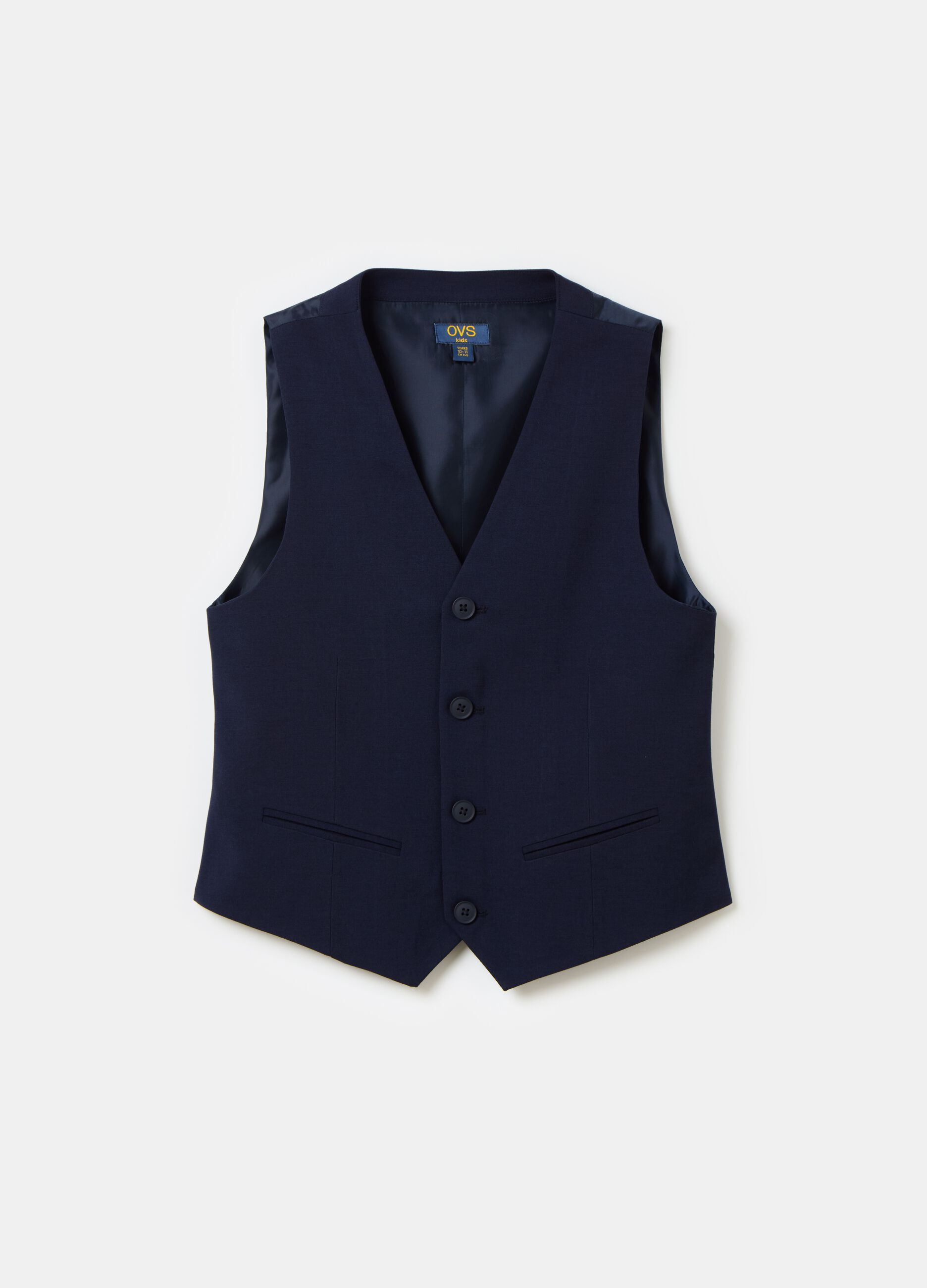 Gilet elegante con bottoni