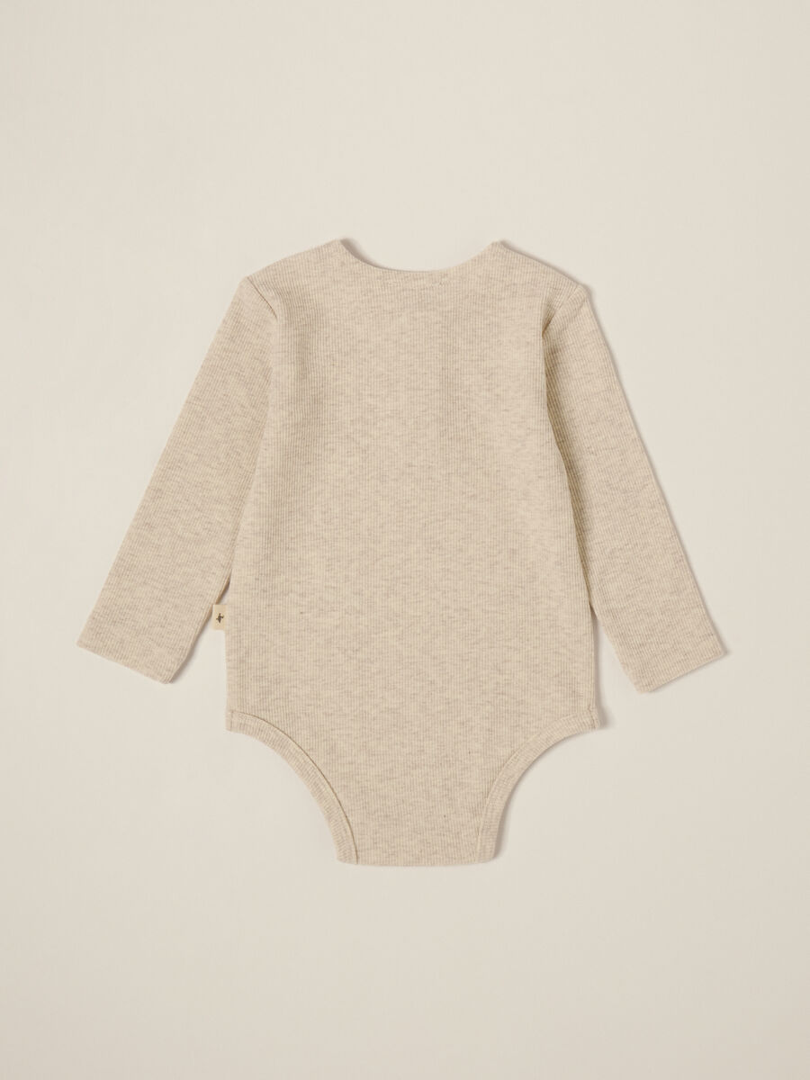 Body beige in misto cotone elasticizzato_1