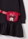 Sweatshirt dress with Minnie Mouse and bag_2