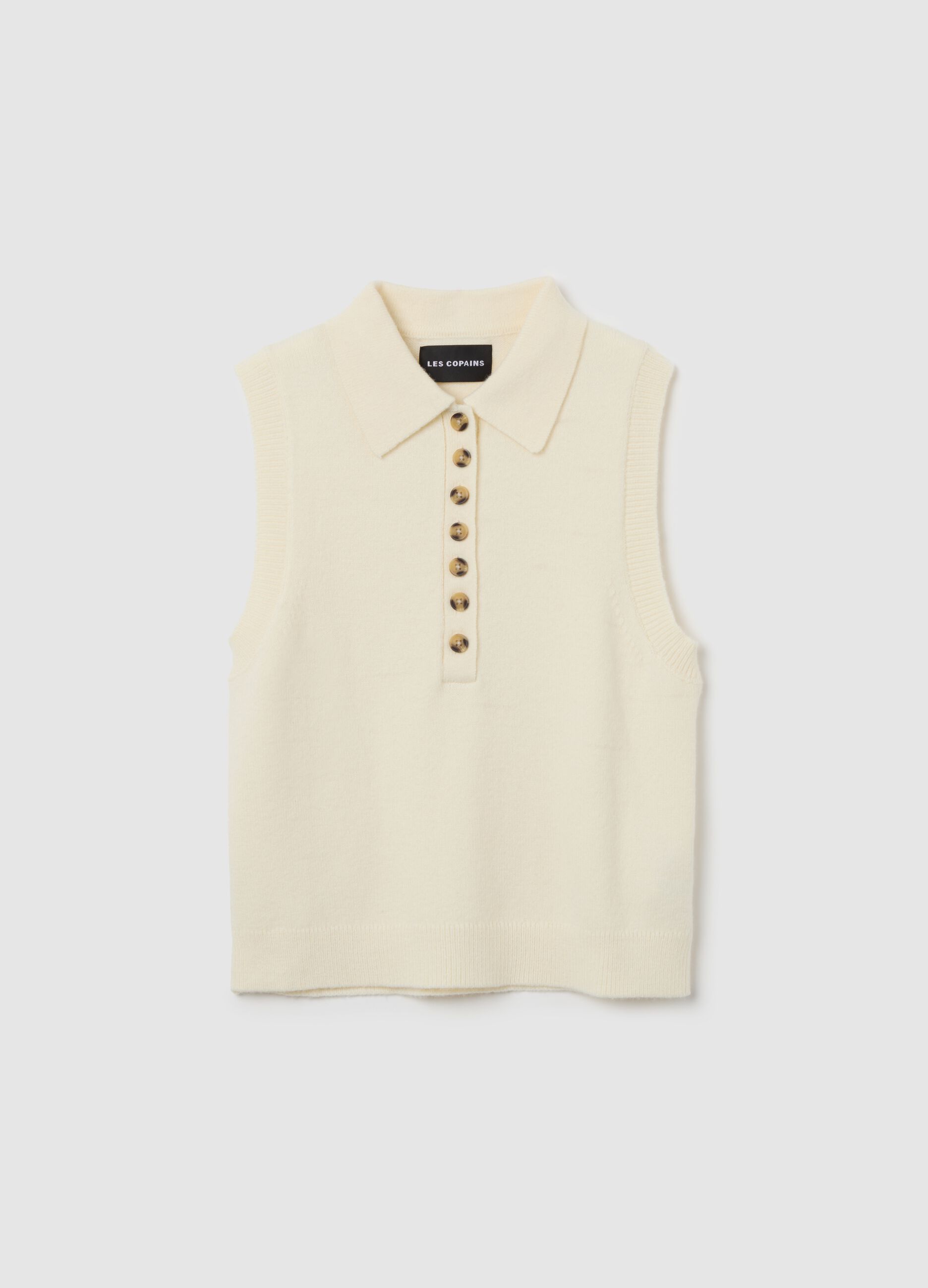 Beige Regular Fit Waistcoat