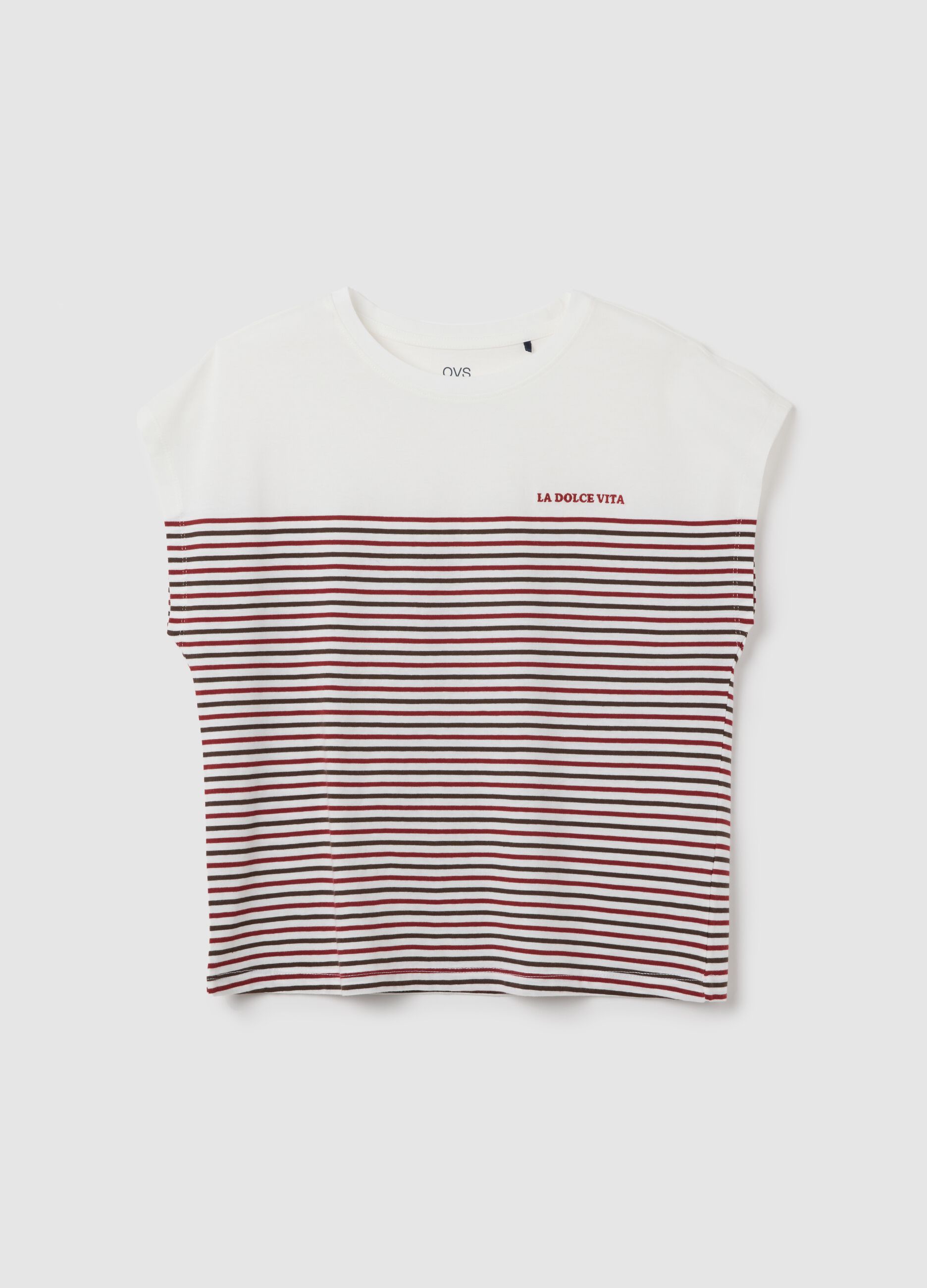 Multicolour Women's Pure Cotton T-shirt