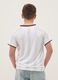 White boys&rsquo; sporty T-shirt with vertical stripes and Jeep logo_1