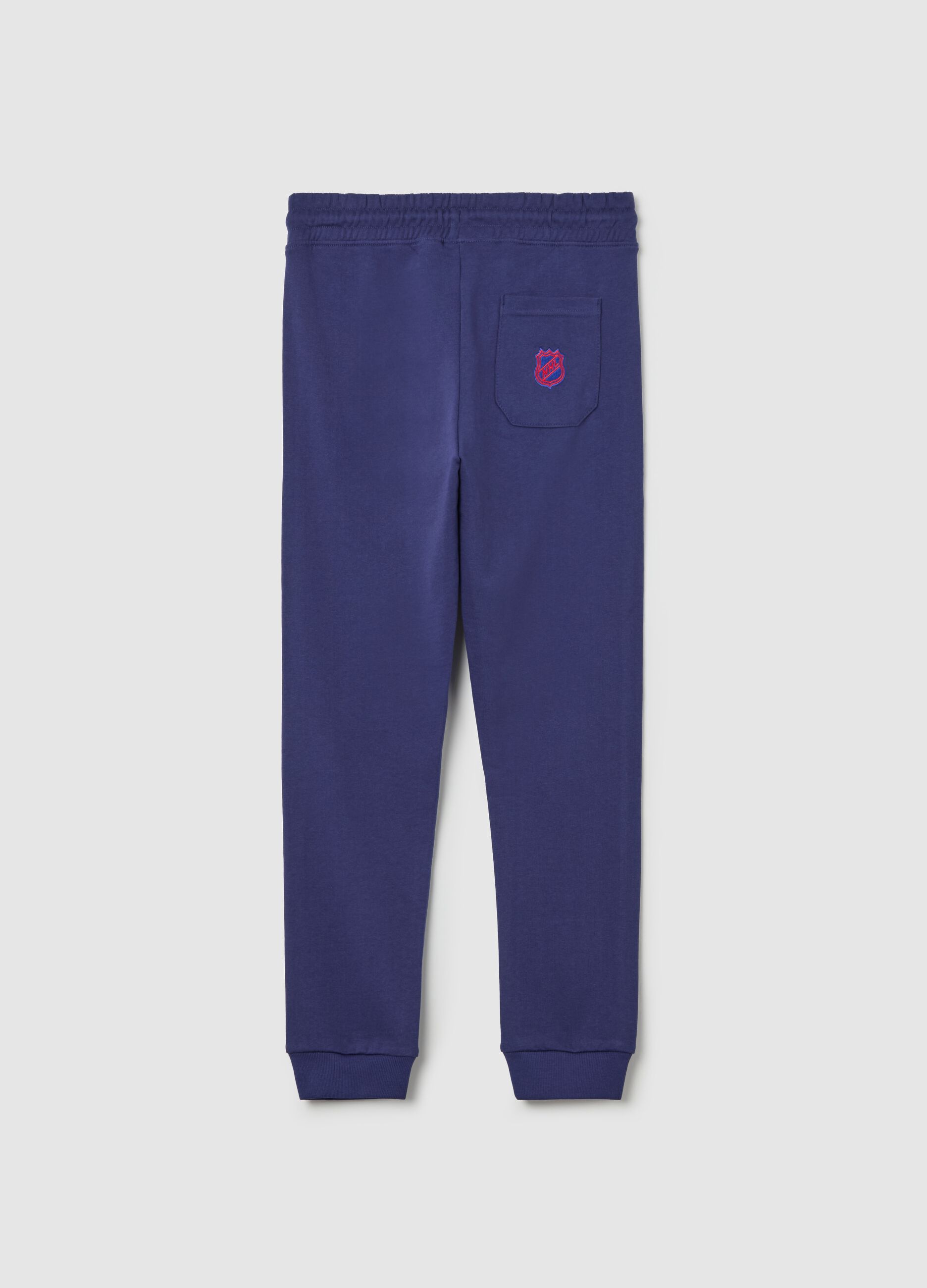 Joggers con coulisse e ricamo New York Rangers 