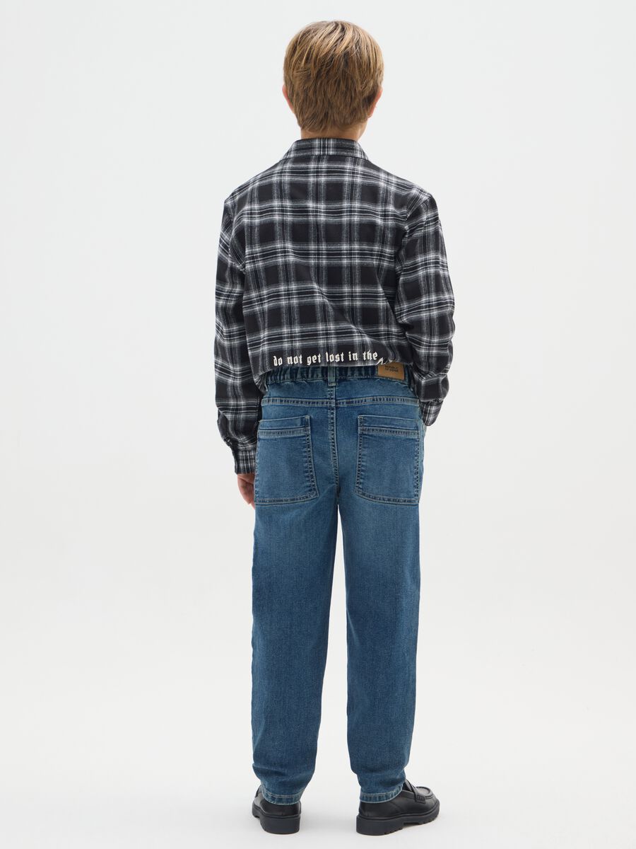 Jeans da ragazzo in denim comfort fit_1
