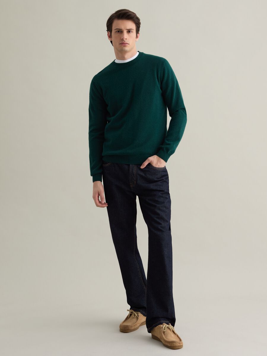 Lambswool crew-neck pullover_1