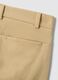 Children's Beige Stretch Cotton Chino Trousers Regular Fit_3