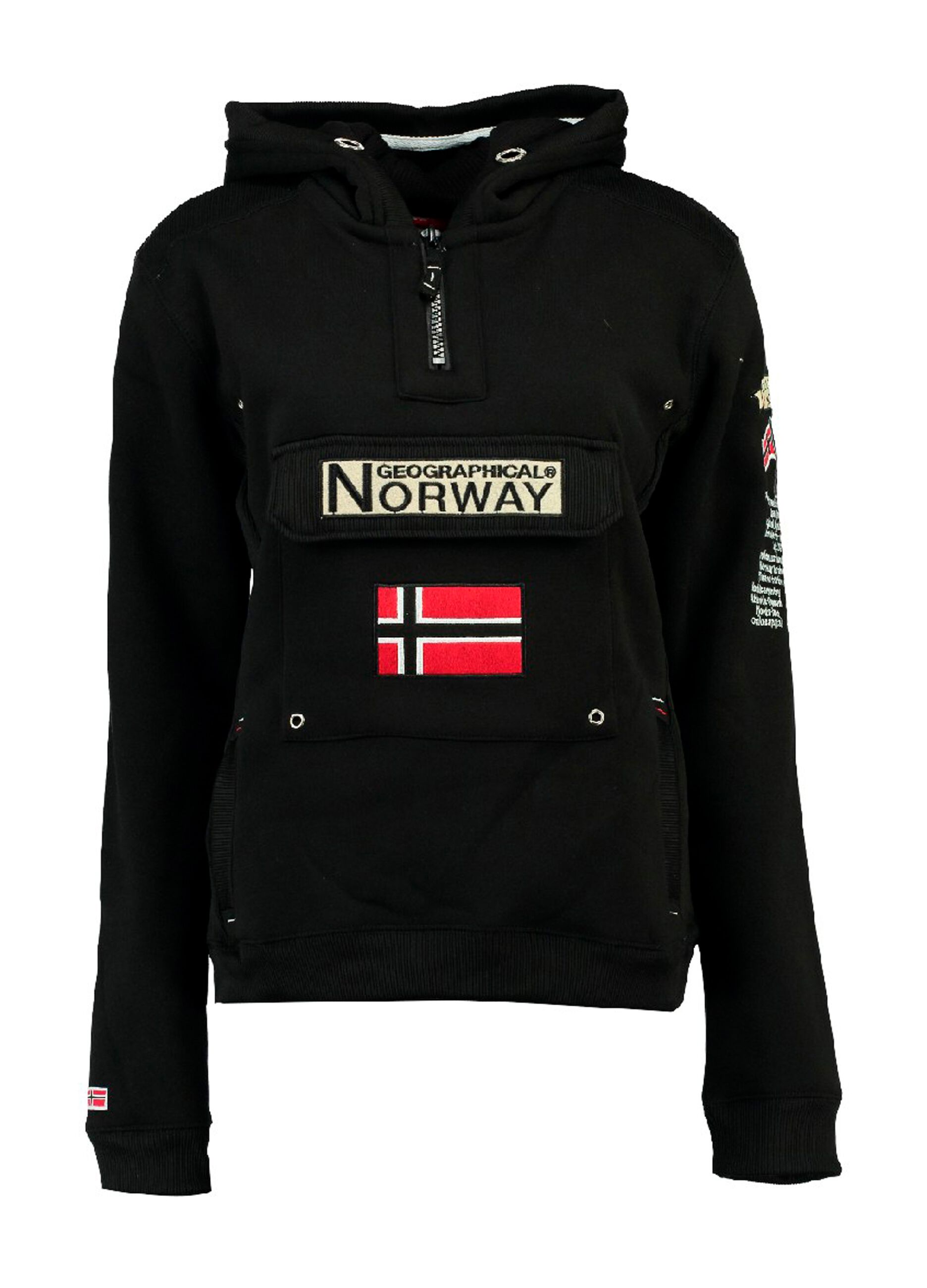 Geographical Norway heavy sweatshirt with hood