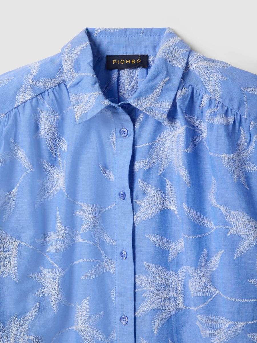 Multicolour pure cotton regular fit shirt with pattern_6