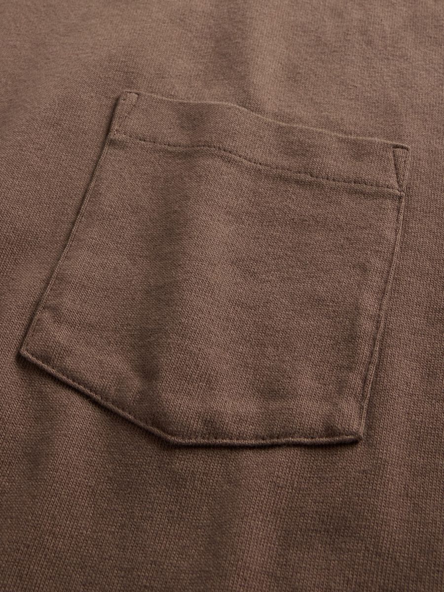 Brown Cotton Long Sleeve Shirt_4