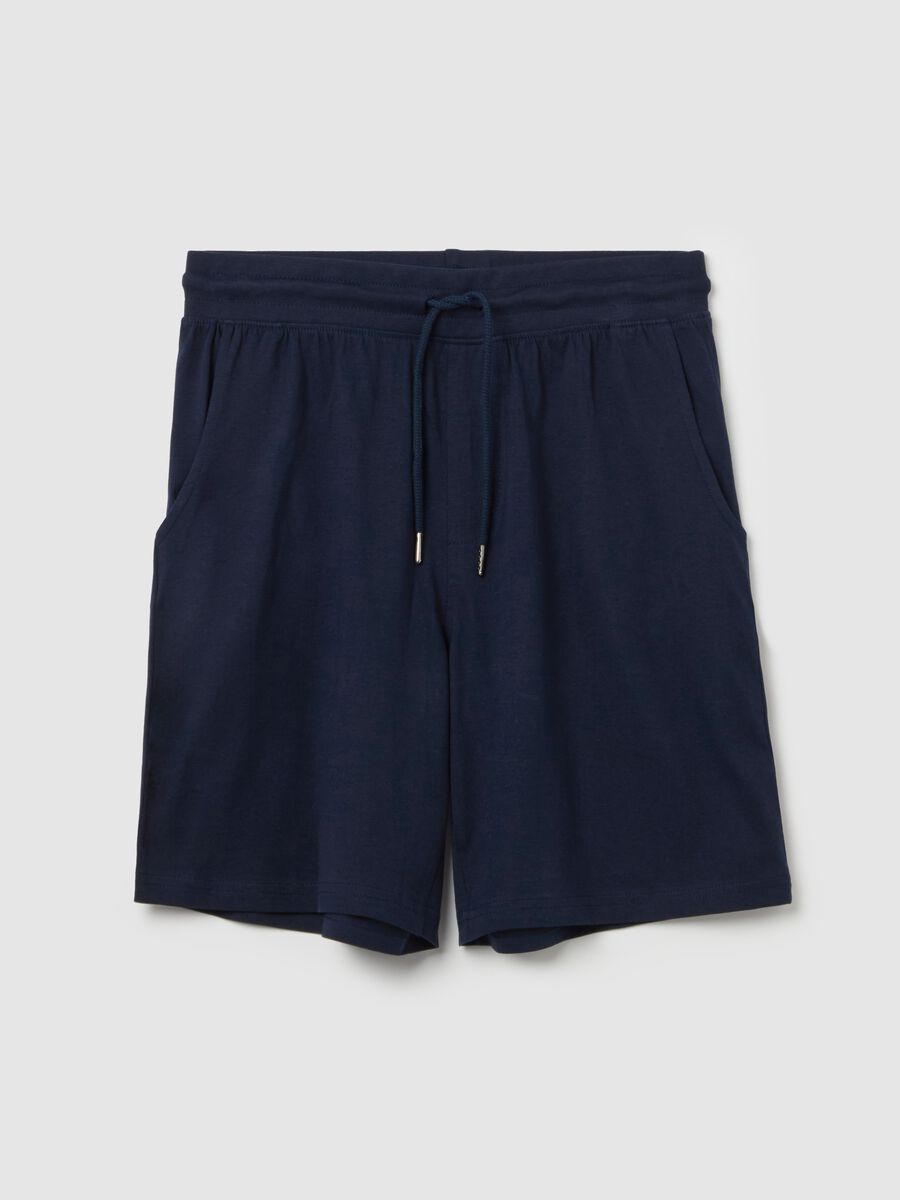 Short pyjama trousers with drawstring_4