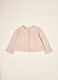 Pink cotton and stretch viscose sweatshirt, regular fit_0