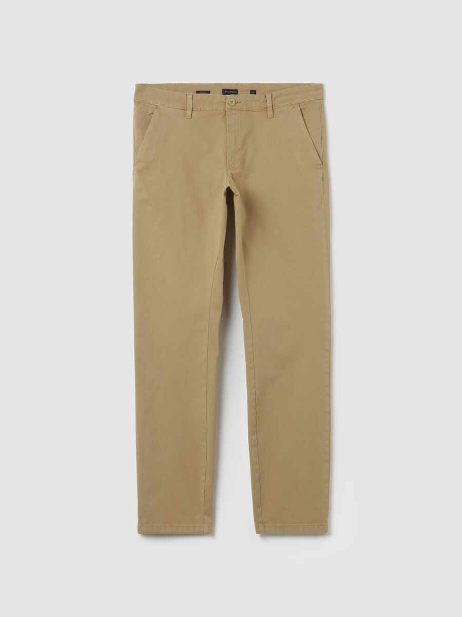 Pantalone chino in cotone stretch_4