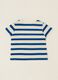 Multicolour striped cotton-blend baby T-shirt, regular fit_2