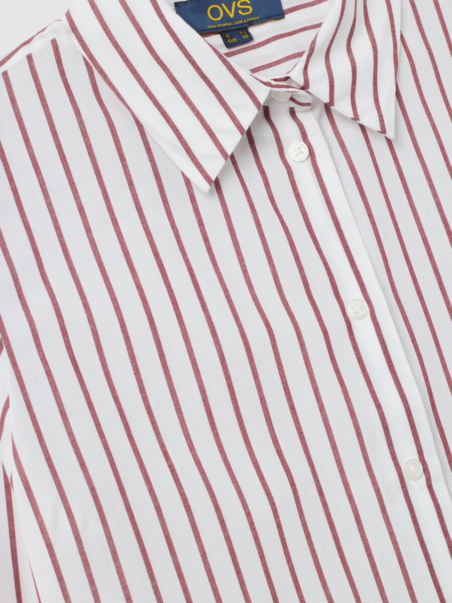 Camicia in misto cotone multicolor slim fit_5