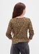 Brown Leopard Cotton Long Sleeve Top_1