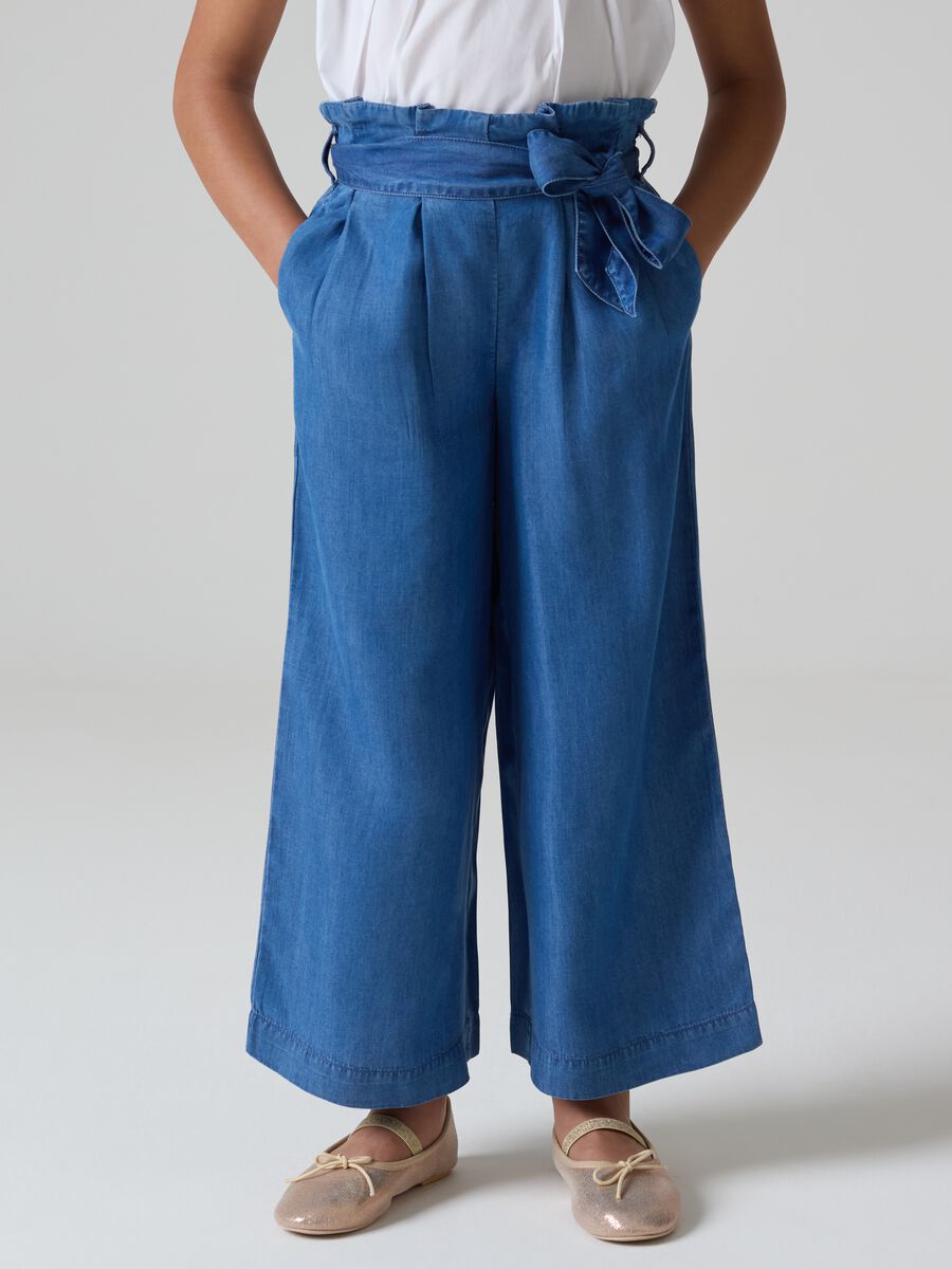 Trousers in TENCEL™ Lyocell with belt_2