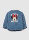 Minnie Mouse jacket in denim with faux fur_1