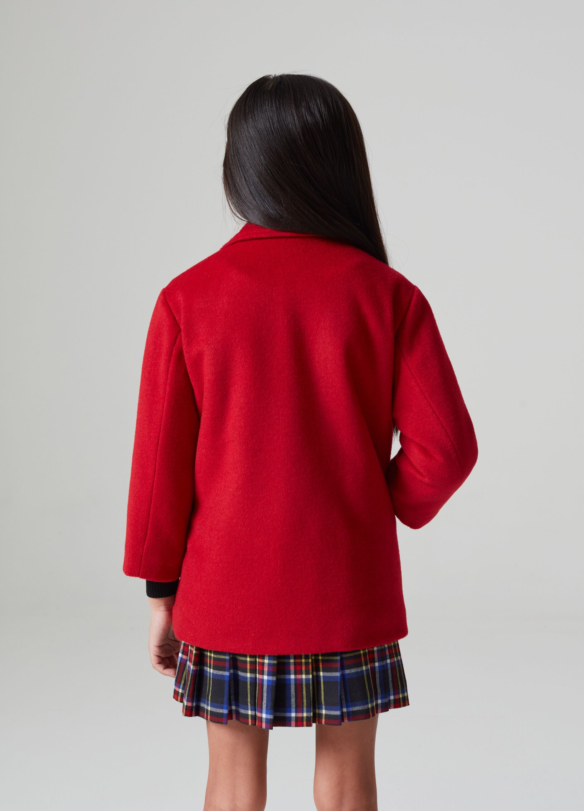 Vestito rosso bambina ovs sale