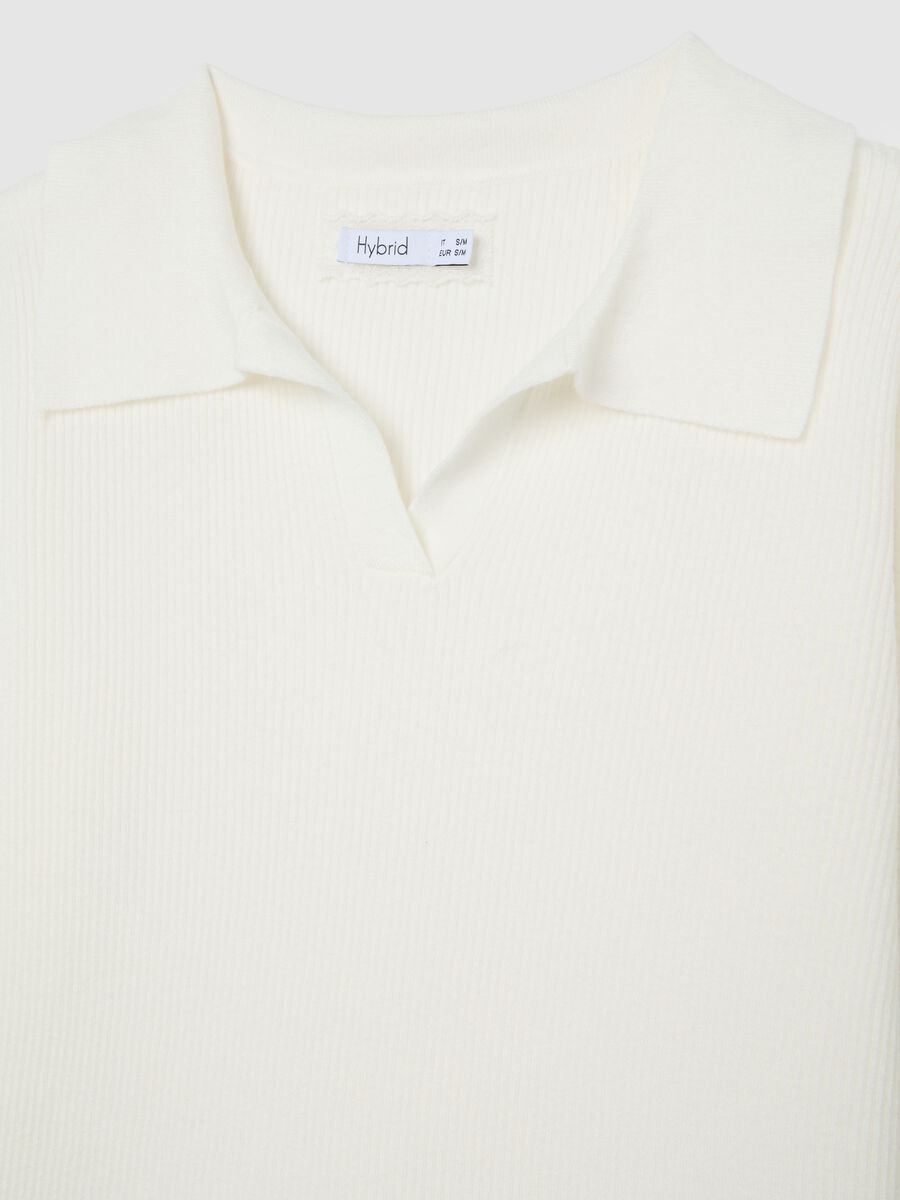 White long sleeve regular fit shirt_5