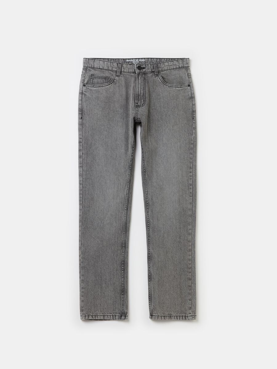Jeans regular fit cinque tasche_4