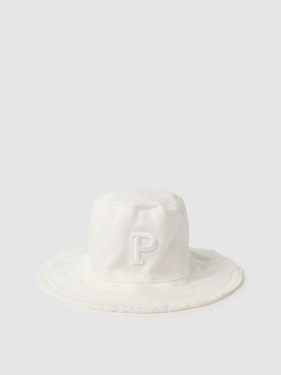 Fishing hat with logo embroidery_0