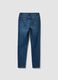 Blue denim skinny-fit jeans in stretch cotton_6