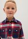Children's pure cotton checked regular fit shirt_2