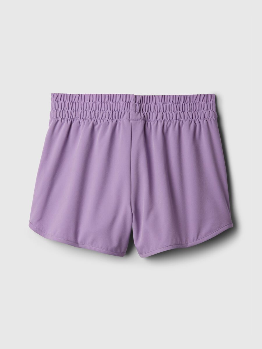 Solid colour sports shorts_4