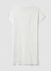 Camicia da notte bianca in puro cotone organico con stampa Minnie_5
