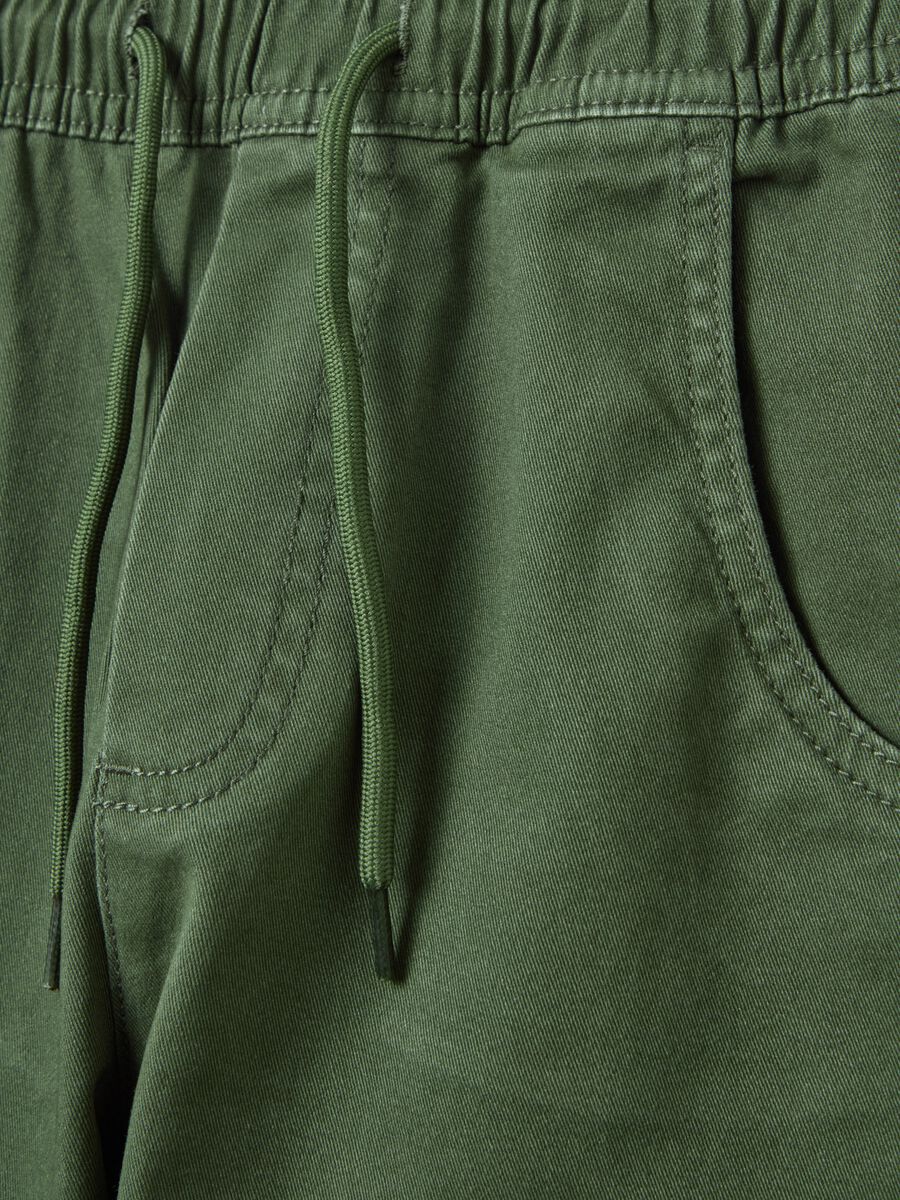 Joggers parachute con coulisse_2