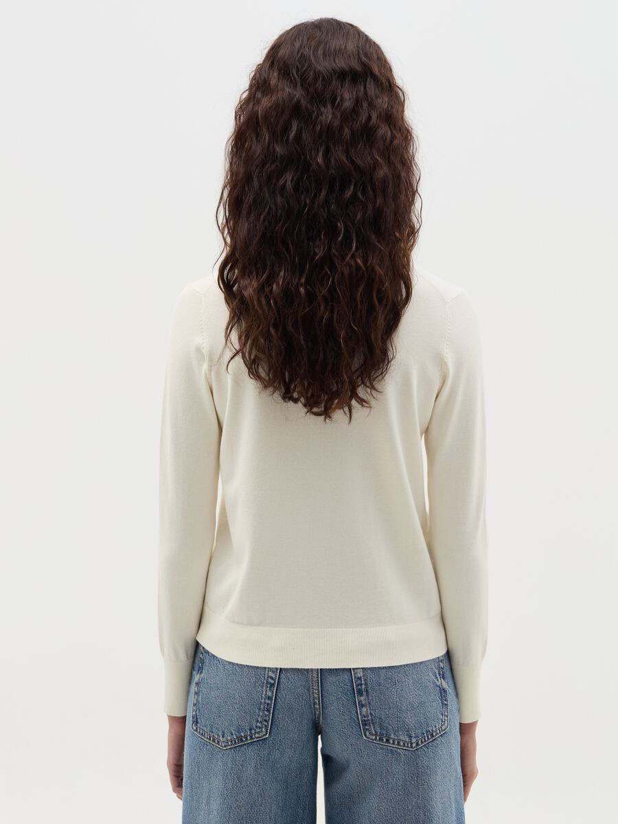 Cardigan con scollo rotondo_2
