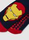Calze antiscivolo da bambino in cotone multicolor di Iron Man_2