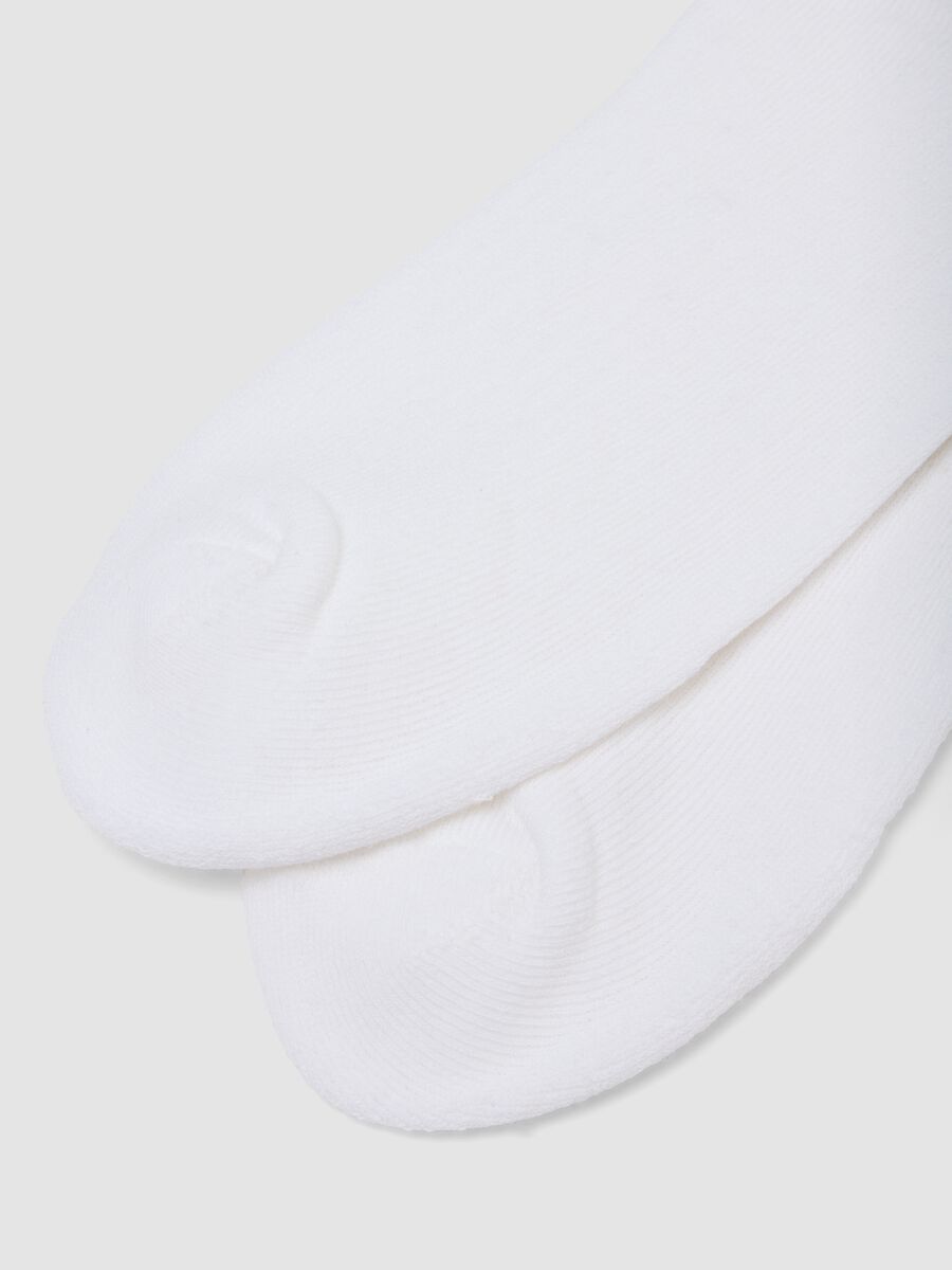 Three-pack of white stretch cotton sports socks_2