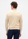 Beige Cotton Blend Jumper_2