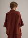 Brown pure cotton oversized shirt_2