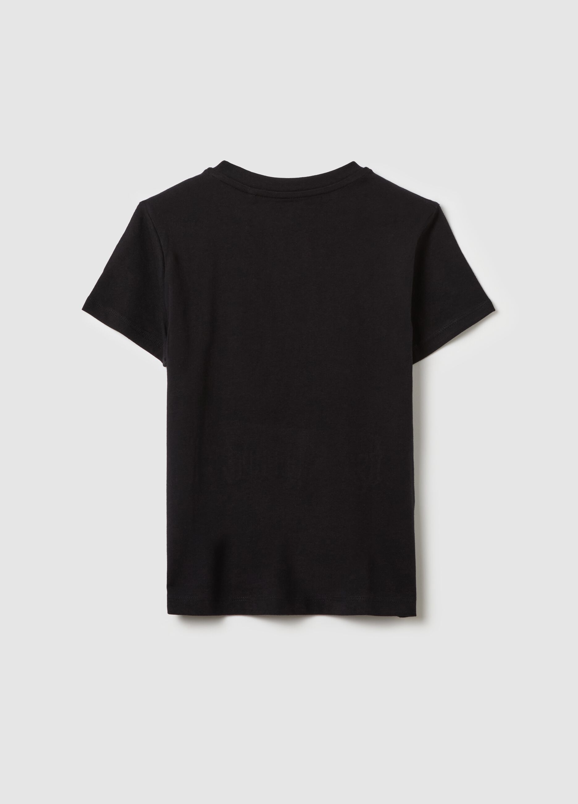 Cotton T-shirt with "Freedom is Power" print