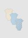 3-pack of multicolour organic cotton bodysuits for babies and toddlers_1