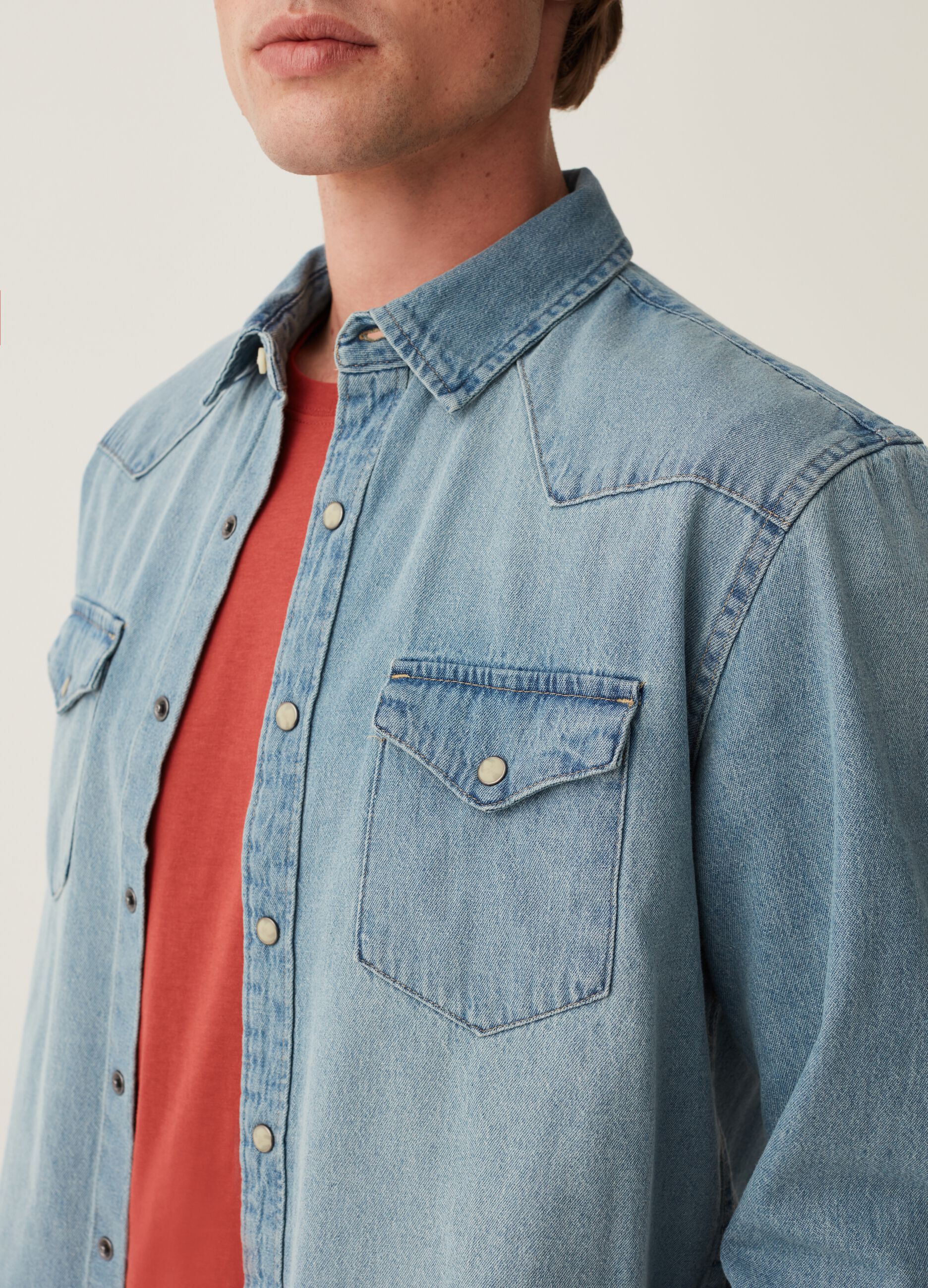 Camicie di Jeans da Uomo OVS