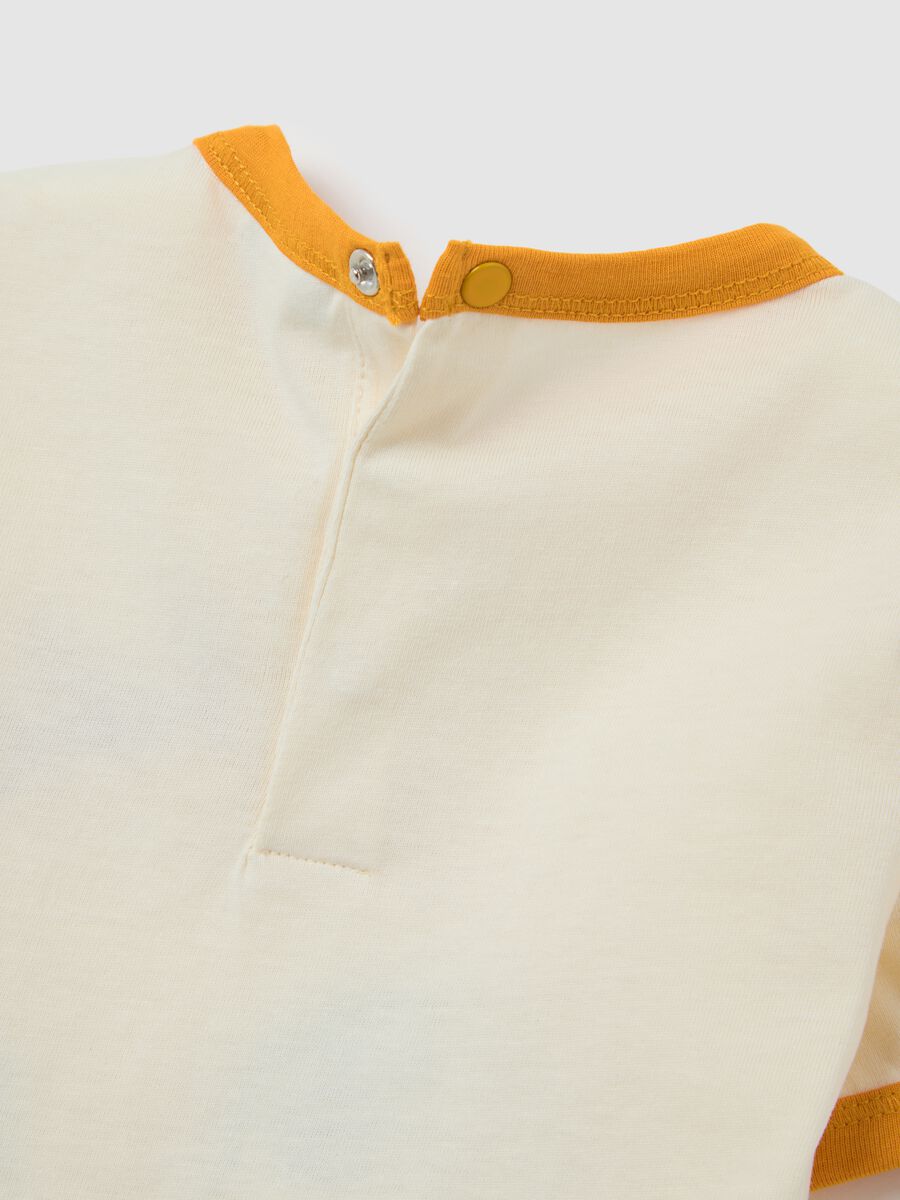 Fagottino Short Sleeve T-shirt with Colourful Print_3