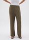 Women's Wide Green Trousers_1